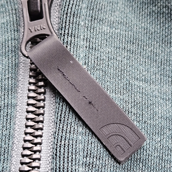 The North Face Deep Green Zip Up Jacket Soft Sweatshirt Women's Size Small - Picture 13 of 16